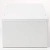 MUJI Polypropylene Small Item Storage Case Large 2 Drawers White Gray 83831929