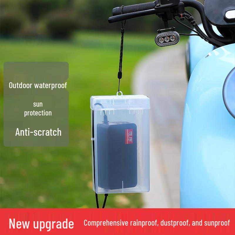 Waterproof Electric Car Charger Storage Box with Free Shipping - Universal Protective Rainproof Cover