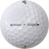 Mizuno Pro X White Golf 1 Duzină 5NJBT835 Minge, (12 mingi),