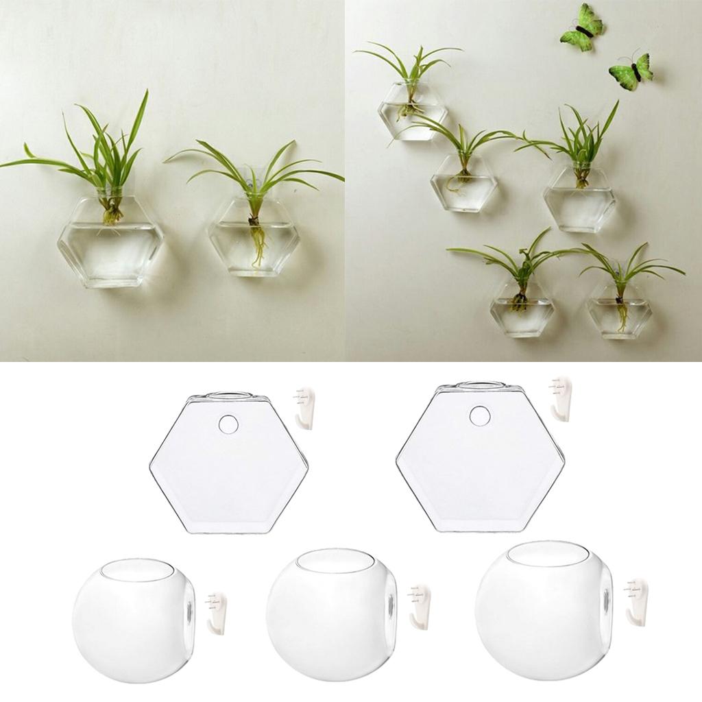 3 Container Water Planting Plant Pot Flower Vase