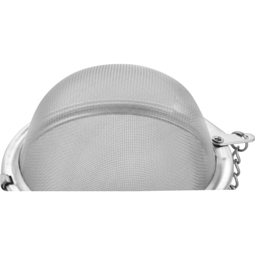 Wahei Freiz Mido Ball Tea Strainer for Barley Tea, 75mm, Stainless Steel, Made in Japan, AD-554