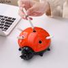 Creative Seven-spotted Ladybug Ashtray Desk Decoration Smoking Accessories Portable Windproof Ceramic Ashtray Gift for Boyfriend