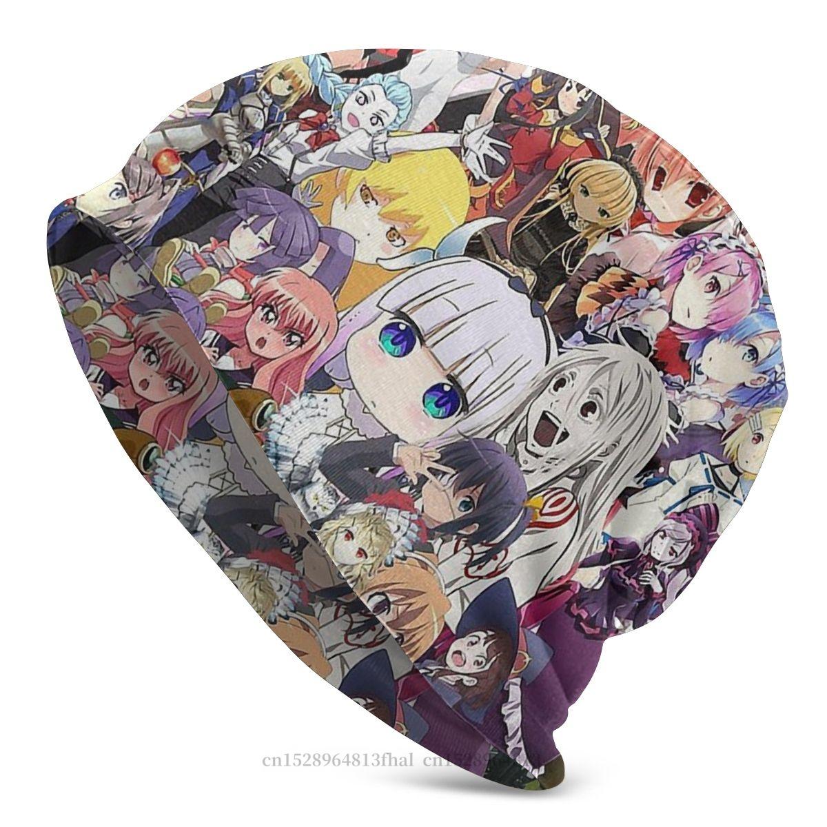 

Вязаная шапка в стиле аниме для девочек, модная шапка-бини для женщин унисекс, не Biyori Miyauchi Renge, комедийное аниме