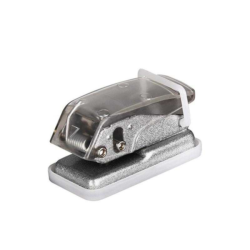 Mini Hole Punch 1 Hole Cute Paper Punch Portable Round Hole Puncher Paper Cutter Office School Supplies Stationery Items