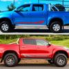 Für Nissan NAVARA NP300 D40 D23 D22 2 Stück Auto Tür Seitenstreifen Aufkleber Pickup 4x4 Grafik Vinyl Aufkleber Dekoration Zubehör