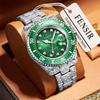 Fashion Men Stainless Steel Watch Luxury Calendar Quartz Wristwatch Vintage Business Watches Man Clock Relogio Masculino