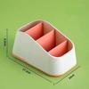 Remote Control Miscellaneous Storage Box Plastic Lattice Student Desktop Stationery Rack Storages Boxs Home Cosmetics Organizer