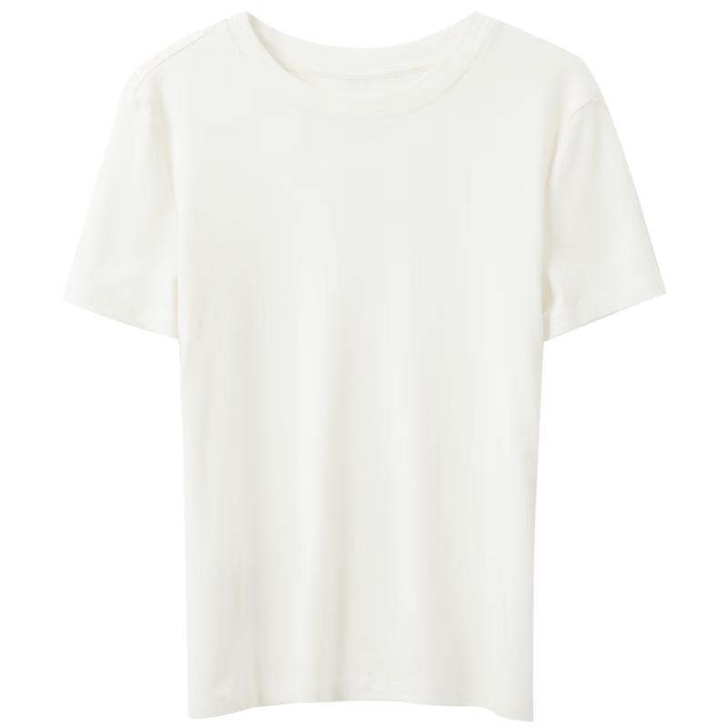

Sancai 2026 Spring Round Neck Slim Fit Short Sleeve T-Shirt M