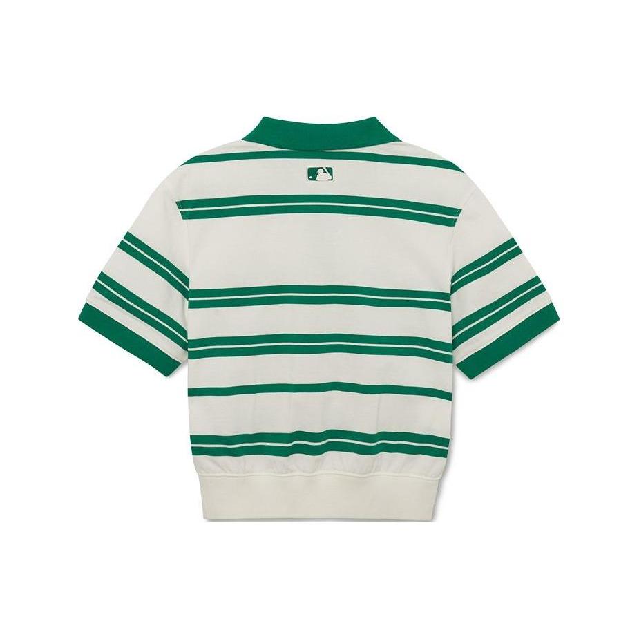 New MLB New York Yankees Polo Shirts Women's Green 3FPQV0133-50GNP