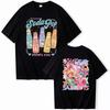 KPop Demon Hunters round neck short sleeved summer loose sports casual top EMA