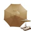 Telo di Ricambio per Ombrellone da Giardino da 2,7/3 Metri, Copertura Impermeabile per Ombrellone a Banana da Esterno, Telo Parasole per Ombrelloni a 8 Stecche