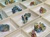 SCIENCE Mineral Specimen Bi blue lead Bismuth Made in L "Bismuth (artificial crystal) Germany" Size (45mm-/approx. 61-75g)
