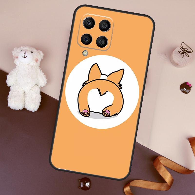 Cartoon Corgi Case For Samsung Galaxy M13 M54 M34 M14 M56 M36 M16 M31 M11 M53 M12 M32 M52 M35 M55 M15 M06