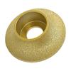 Edges Grinding Wheel 3 Inch 60 Grit Profile Hand Wheel for 20mm Thick Ceramic Tiles Quartz Marble Granite