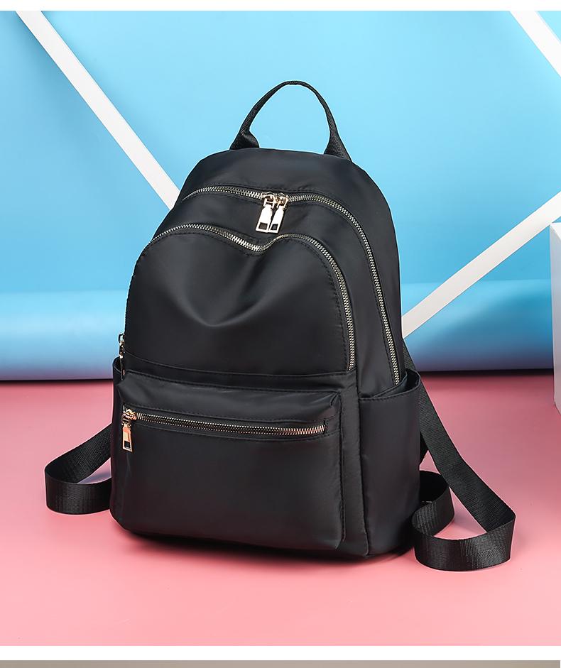 

2020 Women s Versatile Oxford Canvas Travel Backpack - Large Capacity School Bag