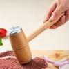 1pc Beech Wood Meat Tenderizer Hammer, Kitchen Household Solid Wood Steak Mallet, Meat Tenderizing and Tendon Breaking Tool, Meat Pounding Hammer