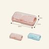 With Cover Double Soap Dishes Drainage Large Soap Holder New Soap Storage Box  Bathroom Travel