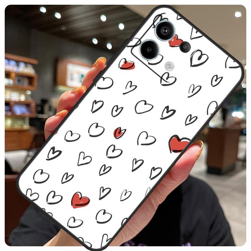 Heart Cartoon Girls Case For Xiaomi Redmi Note 14 10 11 12 13 15 Pro Plus Cover For Redmi 15 15C 14C 10C 12C 13C