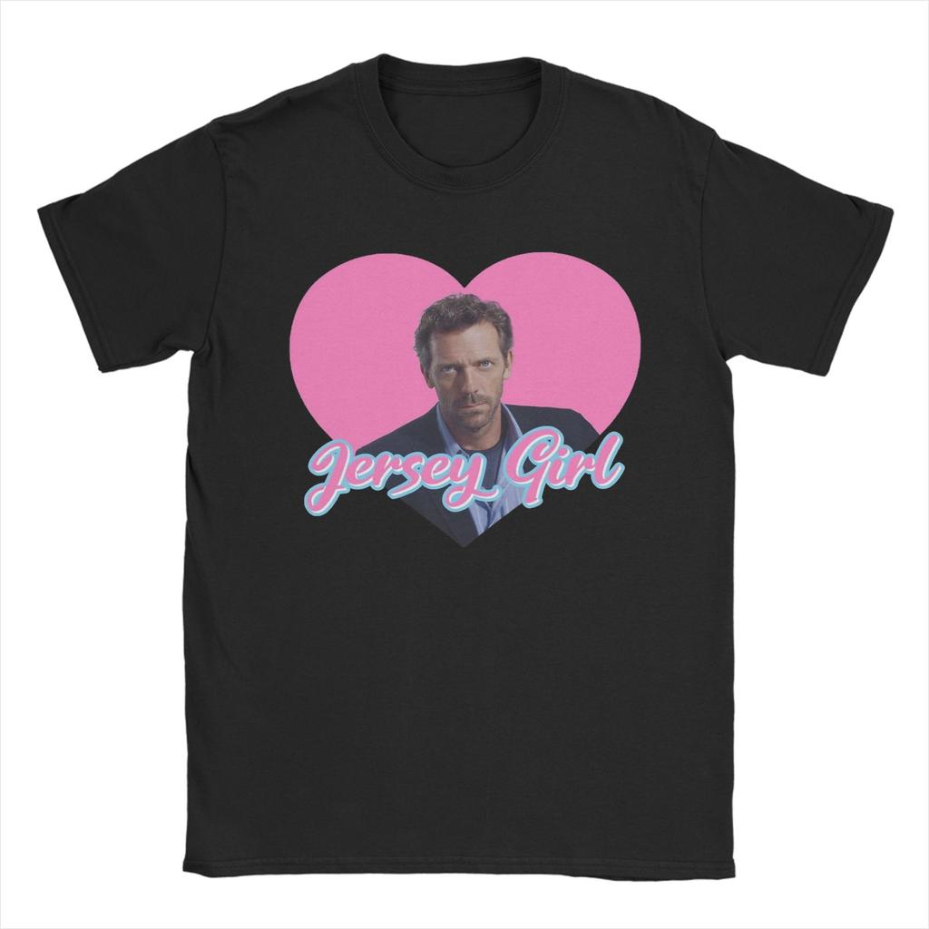 I Love James Wilson House MD TShirt for Men Amazing Cotton Tee Shirt Round Collar Short Sleeve T Shirt Unique Clothes