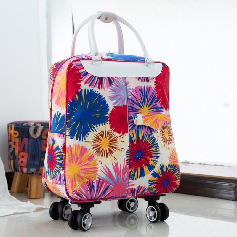 OEING Large Cat 4-Wheel Trolley Backpack