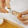 Golden Hollow Metal Toothpick Holder Portable Glass Toothpick Box with Metal Lid Toothpick Storage Case Needle Case