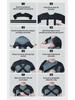 Adjustable Double Shoulder Brace for Back Pain Relief with Cross Straps