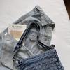 Women's Crossbody Bag Denim Bag Commuter Solid Color Shoulder Crossbody Bag