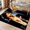 Purple Rain4 Printed Absorbent Washable Carpet, Non-Slip Bathroom Mats, Kitchen Rugs, Yoga Mat,Living Room Entrance, Camping Picnic Rugs