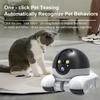 360 Degree Rotating Pet Camera 5200mAh Battery & App Control Smart Robot Camera on Wheels with Phone App Movable Blinkybot Robot