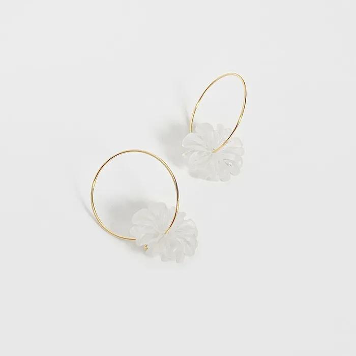Chrysanthemum Ring Earrings