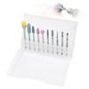10Pcs Nail Drill Bit Set Milling Cutter Cuticle Remover Nail Polishing Manicure Pedicure Tool