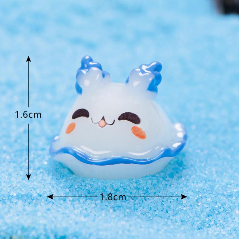 Harz Meerestierfigur Cartoon Meerestier Ornamente Für Landschaftsdekoration