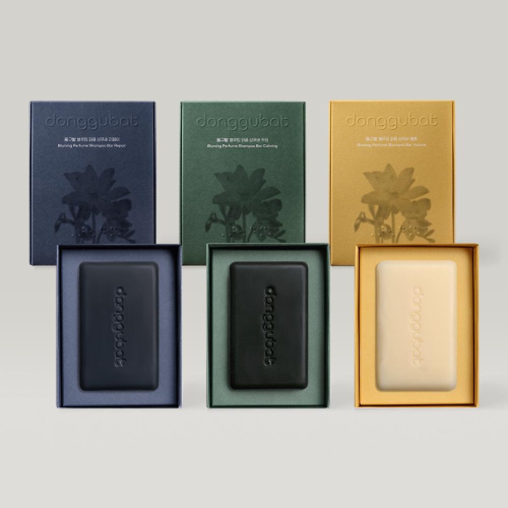 Твердый шампунь Donggubat Blooming Perfume 3 вида Сертифицирован для функции облегчения выпадения волос repair