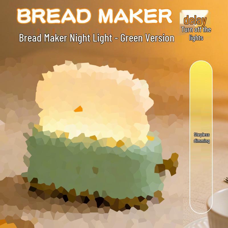 Duck Toaster Night Light – Cute Rechargeable Bedside Lamp for Emotional Ambience