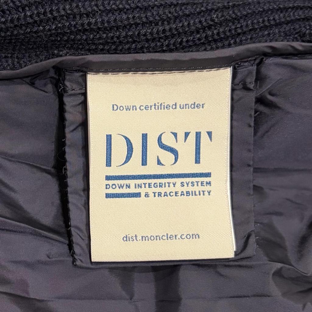 Used MONCLERDown jacket Dark navy Nylon mens