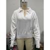 Autumn Winter Polo-neck Solid Color All-match Bottomed Knitting Top Women Casual Fashion Pullover Sweater