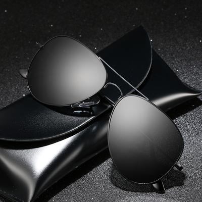 Occhiali da Sole Polarizzati da Uomo di Lusso Occhiali da Sole da Guida Per Uomo Donna Marca Designer Maschili Vintage Neri Stile Aviatore UV400