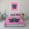 Butterfly Skull Art Decor Soft Comfortable Duvet Cover Bedding Set Included 1*Duvet Cover & 2*Pillowcases, Gift