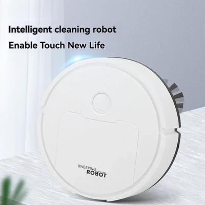 Mini Intelligenter Saugroboter 3-in-1 Automatischer Haushalts-Saugroboter Kabelloser Staubsauger Teppichreiniger