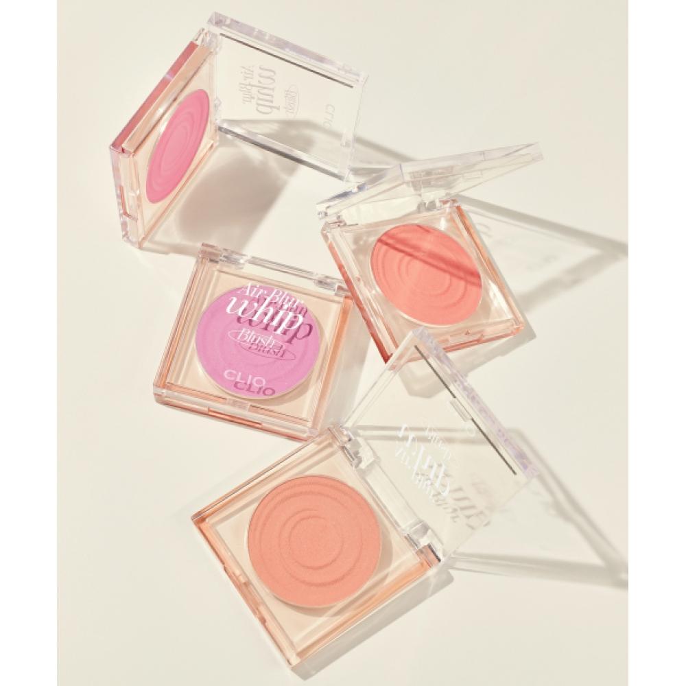 

Clio [2pack] Air Blur Whip Blush [no. 8 9 10 11] [gift] Blush Brush 011 Taro milk tea/011 Taro milk tea