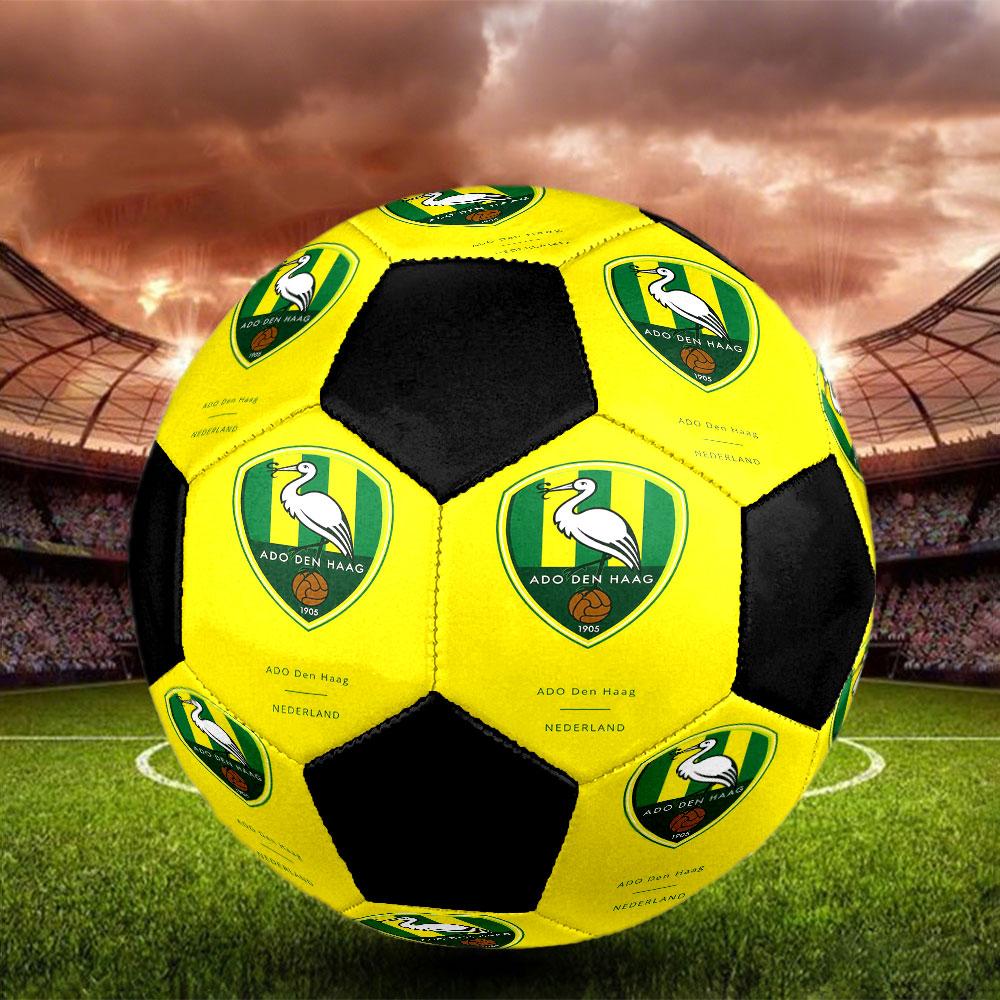 1pc ADO Den Haag Soccer Ball Size 5 Indoor Soccer Ball Fashion Colorful Backyard Game - Great For Sports Fans Gift HE6