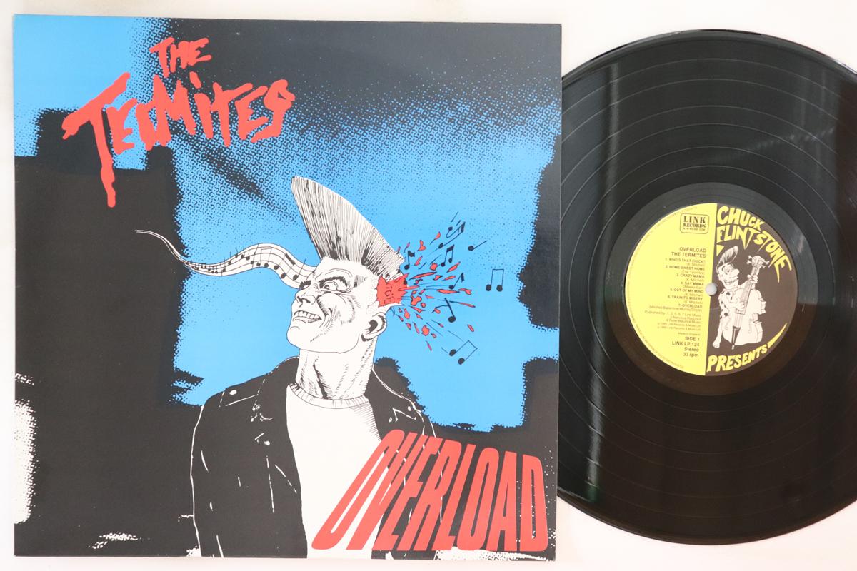 

LP Record TERMITES - Overload LINKLP124 LINK 1990 UK Rock Used