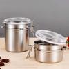 Sugar Jar Kitchen Tool Coffee Bean Storage Bottle Fresh Storage Box Coffee Container Sealed Can