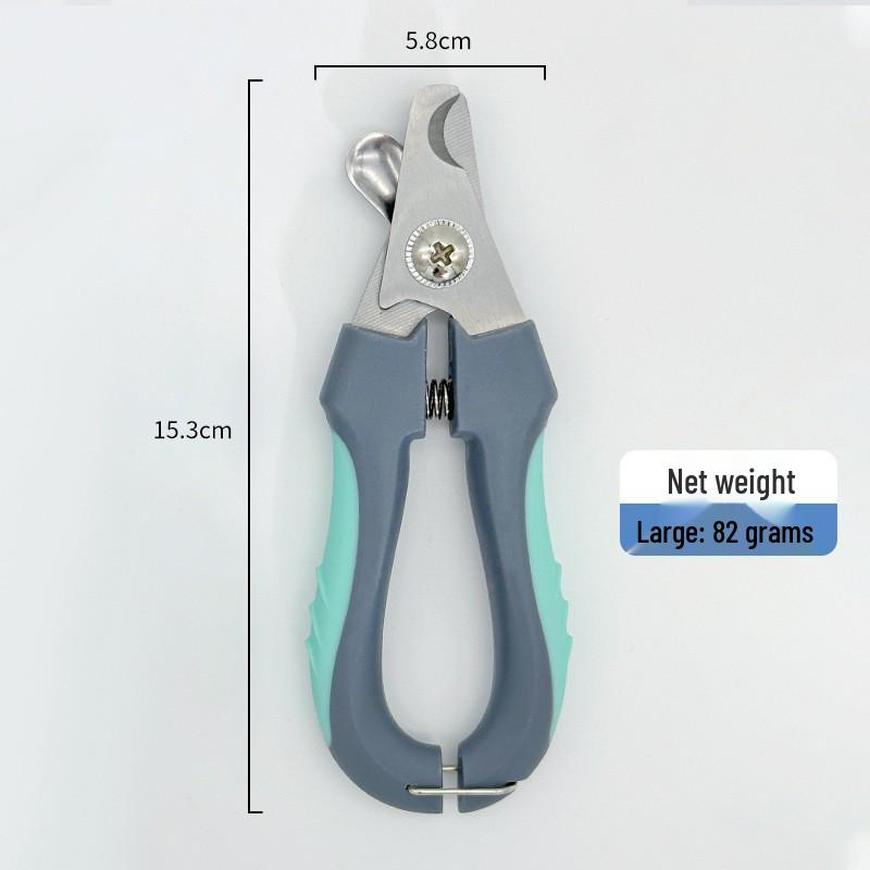 Pet Nail Clippers with Round Hole for Cats and Dogs - Ideal for Small and Medium Breeds