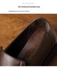2024 Autumn Men's Soft Sole Casual Leather Shoes - Breathable Business Footwear for Middle-Aged and Elderly