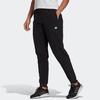 Adidas Elastic Waist Regular Fit Mid-Rise Sports Pants Women Bottoms Black HD9622
