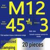 Heavy-Duty Galvanized Metal Flat Washers: Thickened Iron Rings M4 M5 M6 M8 M10