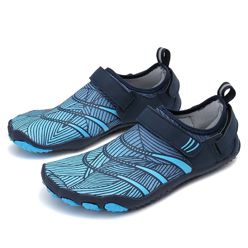 Large Size Couple's New Five-finger Outdoor Swimming, Wading Fitness Shoes, Beach Shoes, Breathable and Non-slip Parent-child Stream Walking Shoes