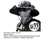 1 Set Solar Fan Hat with Arm Sleeves Neck Gaiter UV Protection USB Rechargeable Foldable Men Women Outdoor Fishing Hiking Cooling Fan Sun Hat