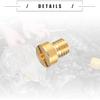 Motoforti Universal Motorcycle Carburetor Jets Main Jets Nozzles, M5x0.8 95 98 100 102 105 108 110 112 115 120 125 130 135 140 145 150, Metal, Gold
